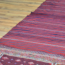 Load image into Gallery viewer, Hand-Woven Afghan Tribal Runner Kilim 100% Wool Rug (Size 3.1 X 11.1) Cwral-8235
