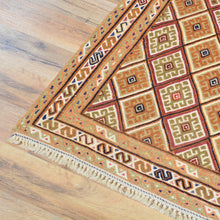 Load image into Gallery viewer, Tribal Handmade Geometric Design 100% Wool Rug (Size 2.8 X 4.0) Cwral-8322