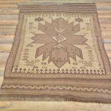 Load image into Gallery viewer, Flatweave Soumak Surmai Tribal Handmade Wool Rug (Size 2.5 X 4.3) Cwral-8376