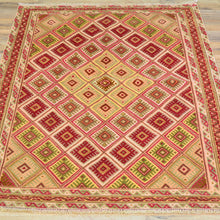 Load image into Gallery viewer, Afghan Tribal Mashwani Handmade Geometric Design Wool Rug (Size 2.8 X 4.2) Cwral-8385