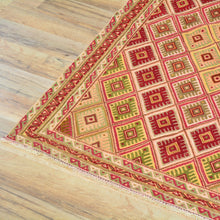 Load image into Gallery viewer, Afghan Tribal Mashwani Handmade Geometric Design Wool Rug (Size 2.8 X 4.2) Cwral-8385