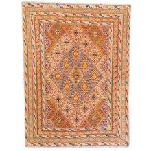 Load image into Gallery viewer, Hand-Knotted And Soumak Fine Oriental Tribal Afghan Rug (Size 2.7 X 3.10) Cwral-8394