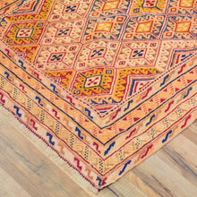 Load image into Gallery viewer, Hand-Knotted And Soumak Fine Oriental Tribal Afghan Rug (Size 2.7 X 3.10) Cwral-8394