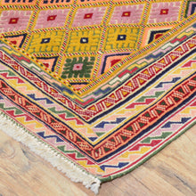 Load image into Gallery viewer, Hand-Knotted And Soumak Fine Oriental Tribal Afghan Rug (Size 2.10 X 4.3) Cwral-8409