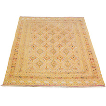 Load image into Gallery viewer, Afghan Tribal Mashwani Handmade Geometric Design Wool Rug (Size 2.9 X 3.11) Cwral-8415