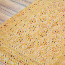 Load image into Gallery viewer, Afghan Tribal Mashwani Handmade Geometric Design Wool Rug (Size 2.9 X 3.11) Cwral-8415