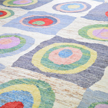 Load image into Gallery viewer, Hand-Knotted Contemporary Modern Abstract Wool Handmade Rug (Size 12.6 X 14.10) Cwral-8451