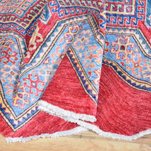 Load image into Gallery viewer, Hand-Knotted Round Caucasian Design Kazak Wool Rug (Size 6.0 X 6.0) Cwral-846