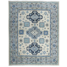 Load image into Gallery viewer, Hand-Knotted Caucasian Design Kazak Handmade Wool Rug (Size 8.0 X 9.3) Cwral-8487