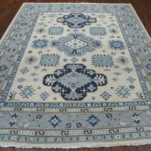 Load image into Gallery viewer, Hand-Knotted Caucasian Design Kazak Handmade Wool Rug (Size 8.0 X 9.3) Cwral-8487
