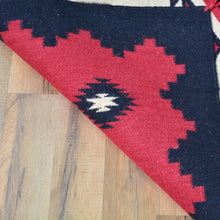 Load image into Gallery viewer, Hand-Woven Reversible Kilim Southwestern Design Wool Rug (Size 4.1 X 6.0) Cwral-8523