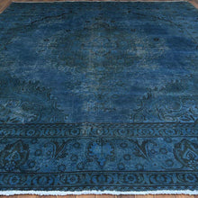 Load image into Gallery viewer, Hand-Knotted Over-dyed Handmade Modern Design Wool Rug (Size 9.8 X 12.1) Cwral-8553