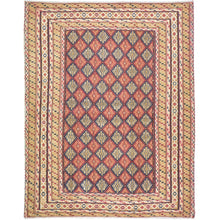 Load image into Gallery viewer, Afghan Tribal Mashwani Handmade Geometric Design Wool Rug (Size 4.8 X 5.10) Cwral-8574