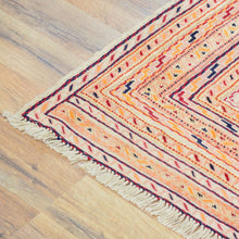 Load image into Gallery viewer, Afghan Tribal Mashwani Handmade Geometric Design Wool Rug (Size 5.1 X 5.10) Cwral-8577