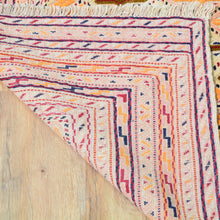 Load image into Gallery viewer, Afghan Tribal Mashwani Handmade Geometric Design Wool Rug (Size 5.1 X 5.10) Cwral-8577