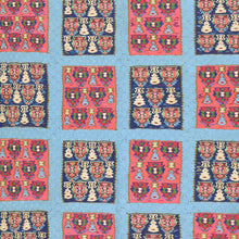 Load image into Gallery viewer, Hand-Woven Persian Sennah Kilim Geometric Design Wool Rug (Size 4.0 X 4.11) Cwral-8592