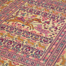 Load image into Gallery viewer, Fine Afghan Soumack Tribal Pictorial Handmade Wool Rug (Size 3.11 X 6.1) Cwral-8622