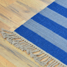 Load image into Gallery viewer, Hand-Woven Cotton Reversible Flatweave Handmade Rug (Size 4.3 X 6.1) Cwral-8649