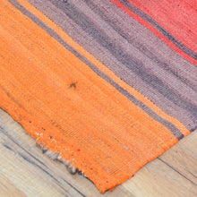 Load image into Gallery viewer, Hand-Woven Tribal Turkish Kilim 100% Wool Rug (Size 4.2 X 5.3) Cwral-8652