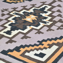 Load image into Gallery viewer, Hand-Woven Southwestern Design Wool Handmade Rug (Size 6.5 X 6.7) Cwral-8688