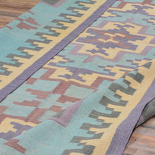 Load image into Gallery viewer, Hand-Woven Southwestern Design Wool Handmade Rug (Size 6.5 X 9.11) Cwral-8694