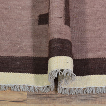 Load image into Gallery viewer, Hand-Woven Tribal Kilim Southwestern Design Wool Rug (Size 6.4 X 9.9) Cwral-8700