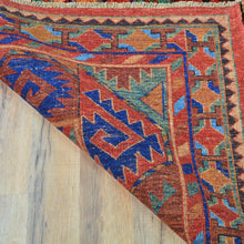 Load image into Gallery viewer, Hand-Knotted oriental Afghan Tribal Handmade Wool Rug (Size 9.4 X 12.6) Cwral-8706