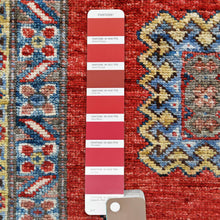 Load image into Gallery viewer, Hand-Knotted Fine Caucasian Design Kazak Wool Handmade Rug (Size 6.1 X 9.0) Cwral-8835