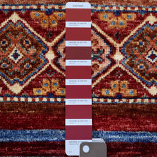 Load image into Gallery viewer, Hand-Knotted Tribal Afghan Design Handmade Wool Rug (Size 2.10 X 4.3) Cwral-8880