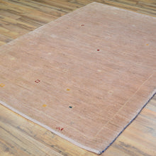 Load image into Gallery viewer, Hand-Knotted Gabbeh Modern Design Handmade Wool Rug (Size 4.2 X 5.10) Cwral-9096