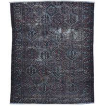 Load image into Gallery viewer, Hand-Knotted Oriental Overdyed Handmade Wool Rug (Size 5.0 X 6.0) Cwral-9102