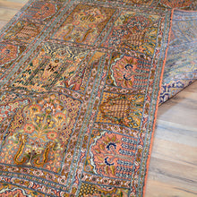 Load image into Gallery viewer, Hand-Knotted Traditional Design Kashmiri Silk Handmade Rug (Size 5.1 X 7.2) Cwral-9216