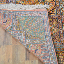 Load image into Gallery viewer, Hand-Knotted Traditional Design Kashmiri Silk Handmade Rug (Size 5.1 X 7.2) Cwral-9216