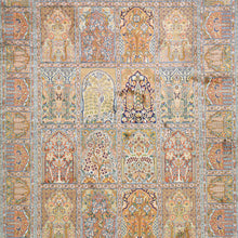 Load image into Gallery viewer, Hand-Knotted Traditional Design Kashmiri Silk Handmade Rug (Size 5.1 X 7.2) Cwral-9216