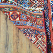 Load image into Gallery viewer, Hand-Knotted Kazak Khorjin Design Handmade Wool Rug (Size 2.9 X 9.5) Cwral-9252