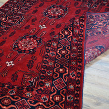 Load image into Gallery viewer, Hand-Knotted Tribal Turkoman Design Handmade Wool Rug (Size 5.0 X 6.7) Cwral-9273