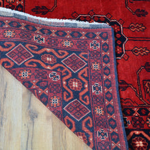 Load image into Gallery viewer, Hand-Knotted Tribal Turkoman Design Handmade Wool Rug (Size 5.0 X 6.7) Cwral-9273