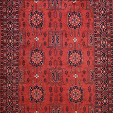 Load image into Gallery viewer, Hand-Knotted Tribal Turkoman Design Handmade Wool Rug (Size 5.0 X 6.7) Cwral-9273