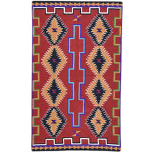 Load image into Gallery viewer, Hand-Woven Kashmiri Chain-Stitched Handmade Wool Rug (Size 3.0 X 4.11) Cwral-9279