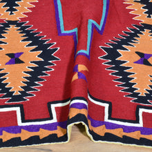 Load image into Gallery viewer, Hand-Woven Kashmiri Chain-Stitched Handmade Wool Rug (Size 3.0 X 4.11) Cwral-9279