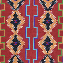 Load image into Gallery viewer, Hand-Woven Kashmiri Chain-Stitched Handmade Wool Rug (Size 3.0 X 4.11) Cwral-9279