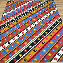 Load image into Gallery viewer, Hand-Woven Kashmiri Chain-Stitched Handmade Wool Rug (Size 3.11 X 5.11) Cwral-9297