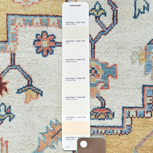 Load image into Gallery viewer, Hand-Knotted Peshawar Chobi Heriz Design Handmade Wool Rug (Size 7.11 X 10.3) Cwral-9366
