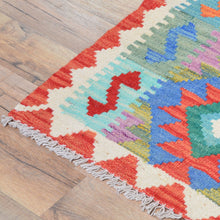 Load image into Gallery viewer, Hand-Woven Reversible Tribal Kilim Handmade Wool Rug (Size 2.2 X 2.8) Cwral-9420