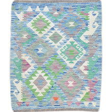 Load image into Gallery viewer, Hand-Woven Reversible Tribal Kilim Handmade Wool Rug (Size 2.3 X 2.10) Cwral-9423