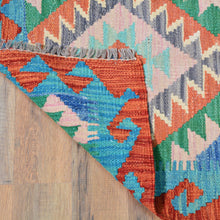 Load image into Gallery viewer, Hand-Woven Southwestern Design Kilim Handmade Wool Rug (Size 2.0 X 3.1) Cwral-9450