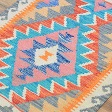 Load image into Gallery viewer, Hand-Woven Southwestern Design Kilim Handmade Wool Rug (Size 2.0 X 2.11) Cwral-9456