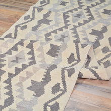 Load image into Gallery viewer, Hand-Woven Tribal Afghan Reversible Momana Kilim 100% Wool Rug (Size 2.9 X 9.6) Cwral-9576