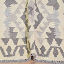 Load image into Gallery viewer, Hand-Woven Tribal Afghan Reversible Momana Kilim 100% Wool Rug (Size 2.9 X 9.6) Cwral-9576