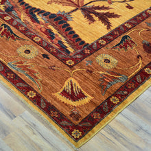 Load image into Gallery viewer, Hand-Knotted Afghan Tribal Traditional Design Wool Rug (Size 9.6 X 12.8) Cwral-9591